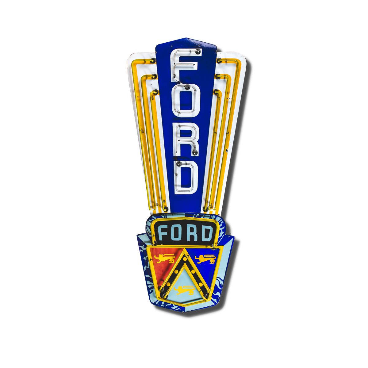 Ford Jubilee Neon Sign offered at RM Auctions’ Auburn Spring live auction 2019